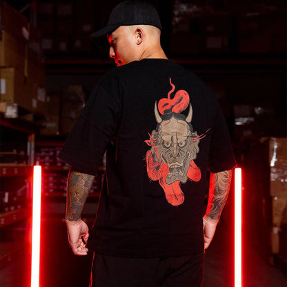 Hannya x Xà Vương | Áo Thun Oversize
